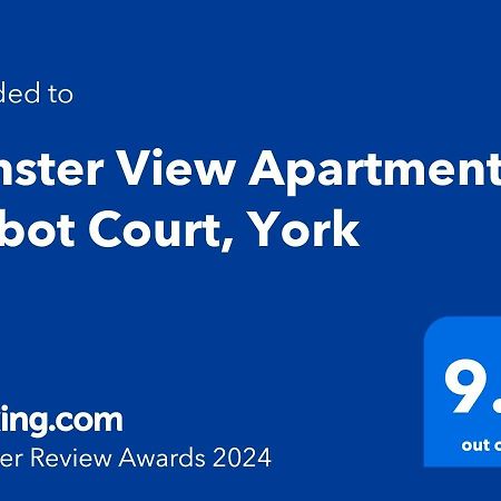 Minster View Apartment At Talbot Court, ยอร์ค ภายนอก รูปภาพ