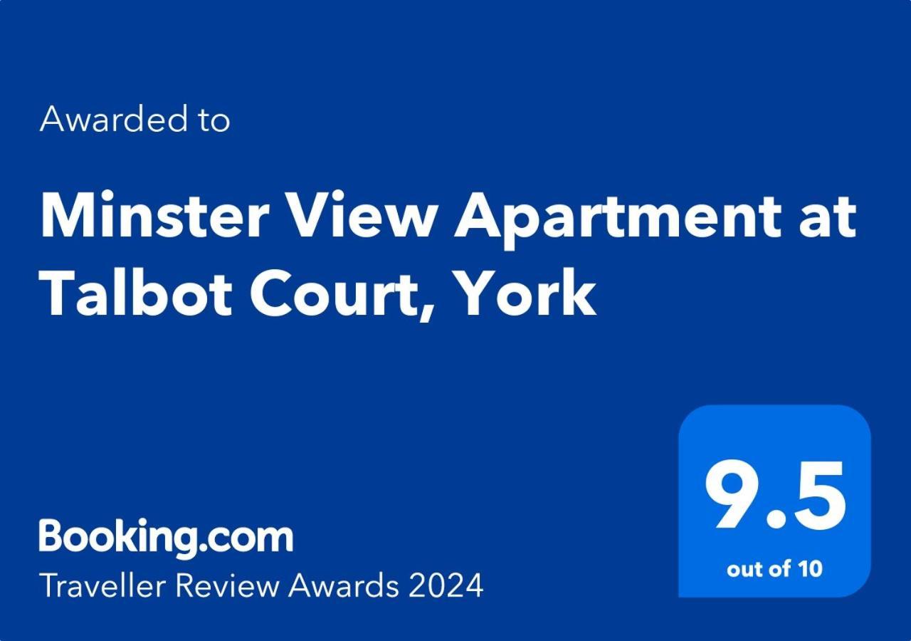 Minster View Apartment At Talbot Court, ยอร์ค ภายนอก รูปภาพ